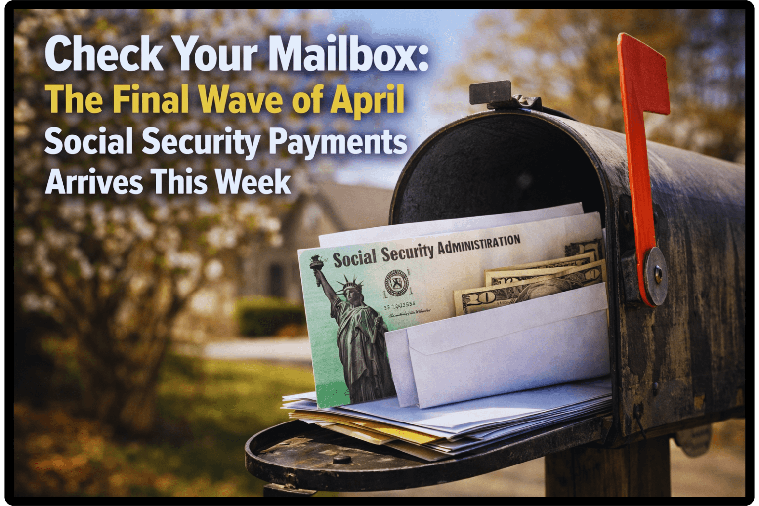 Check Your Mailbox: The Final Wave of April Social Security Payments ...